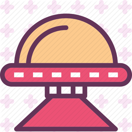 Alien, Monster, Ship, Visitor Icon
