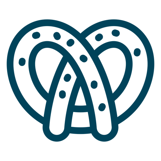Pretzel Stroke Icon