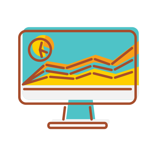 Data, Visualization Icon Free Of Fintech Filled Line Icons