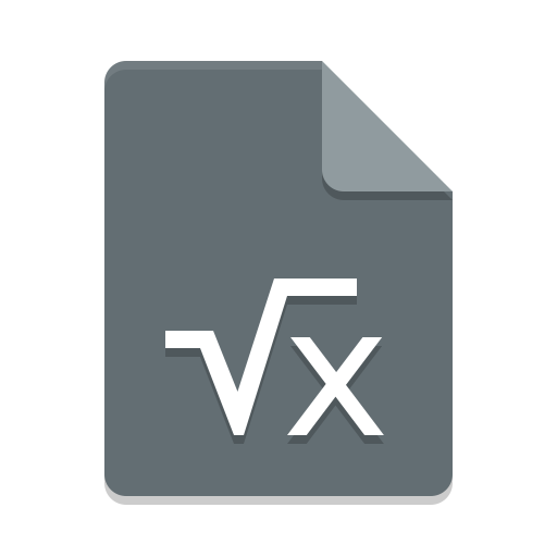 App Vnd Oasis Opendocument Formula Icon Papirus Mimetypes