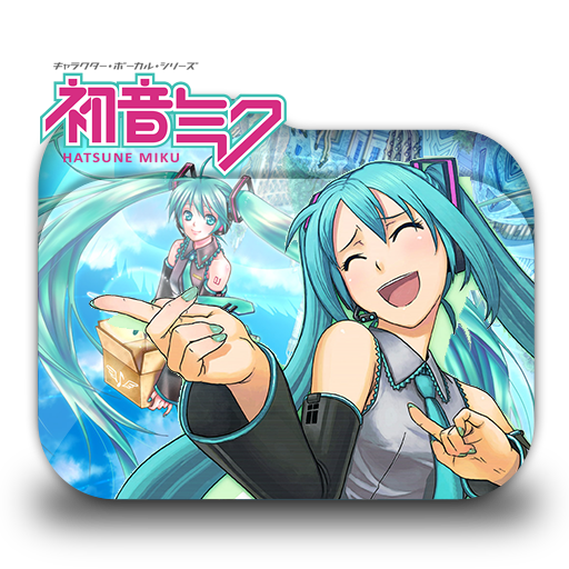 Vocaloid Hatsune Miku Folder Icon