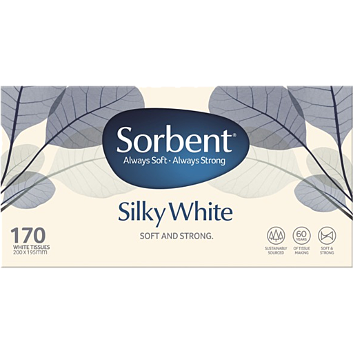 Sorbent Facial Tissues Vogue Soft White Pack
