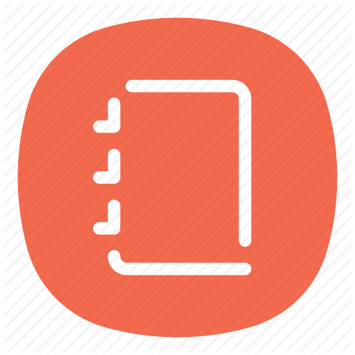 Agenda, App, Memo, Mobile, Notepad, Notes, Open Line Icon
