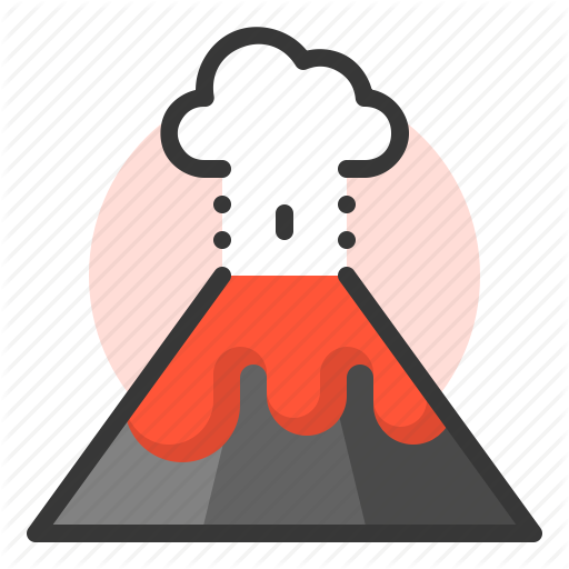 Glow, Lava, Light, Mountain, Of, Shine, Source, Volcano Icon