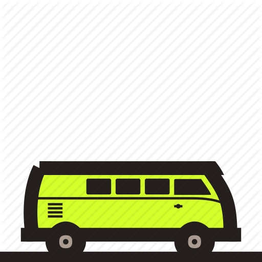 Car, Combi Van, Family Car, Van, Van Car, Volkswagen, Vw Combi Icon