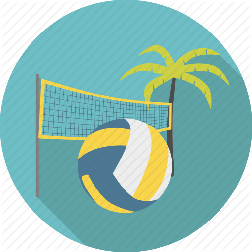 Beach, Volleyball, Sports, Transparent Png Image Clipart Free