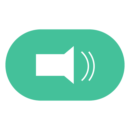 Volume Button Flat Icon