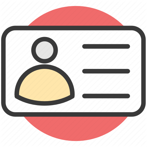Employee Card, Id, Identification, Identity Card, Volunteer Card Icon