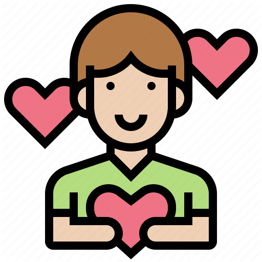 Aid, Almsman, Friend, Volunteer, Willingness Icon