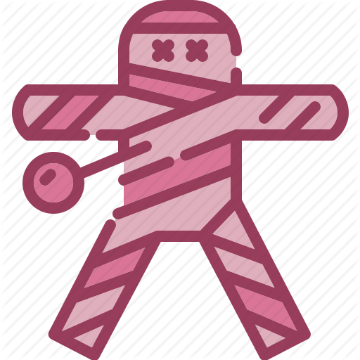 Doll, Halloween, Monotone, Voodoo Icon