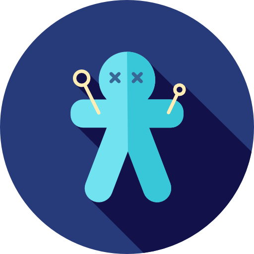 Halloween, Horror, Terror, Spooky, Scary, Fear, Voodoo Doll Icon