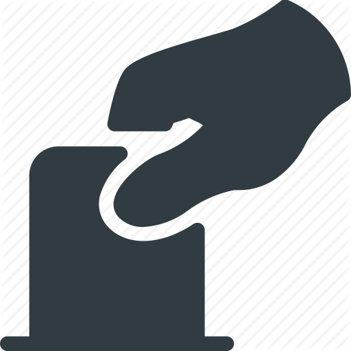 Elect, Election, Hand, Put, Vote Icon