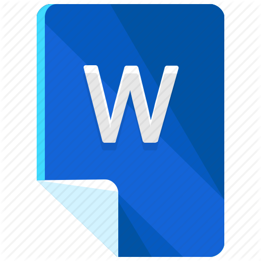 Extension, File, Format, W Icon