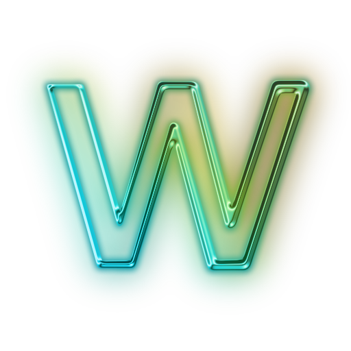 Icons For Windows Letter W