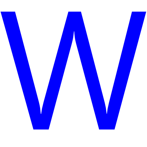 Letter W Icons No Attribution