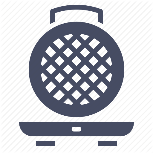 Appliance, Iron, Kitchen, Waffle Icon
