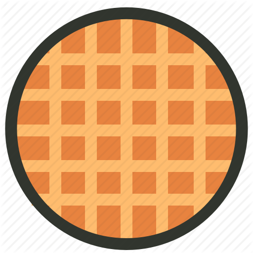 Breakfast, Food, Toast, Waffle Icon