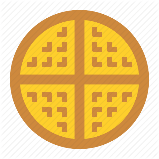 Wafer, Waffle Icon