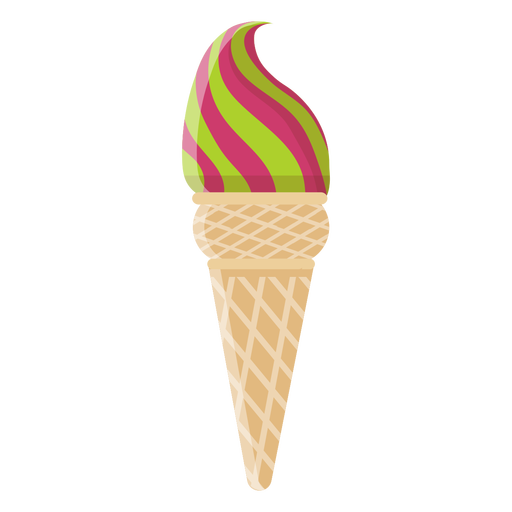 Waffle Cone Ice Cream Icon