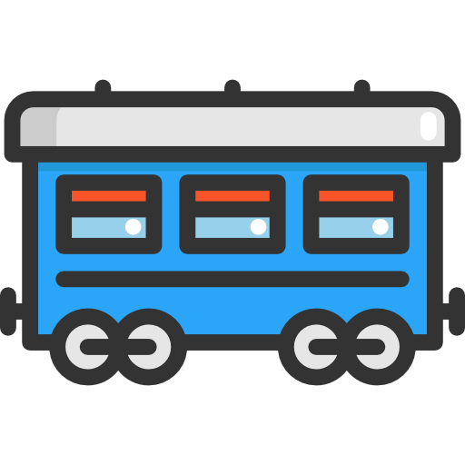 Wagon, Railway, Rail, Transportation, Transport, Tran