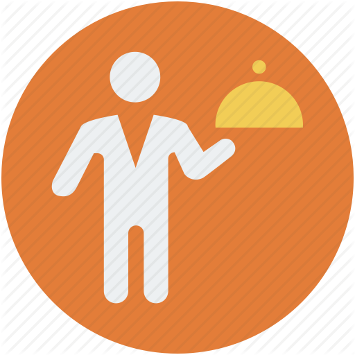 Food Serving, Hotel, Hotel Service, Restaurant, Service, Waiter Icon