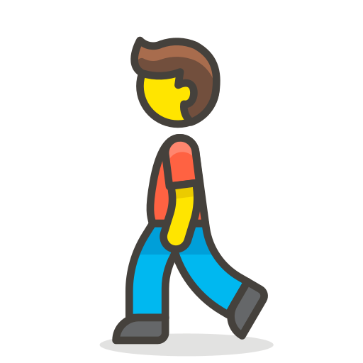 Man, Walking Icon Free Of Free Vector Emoji
