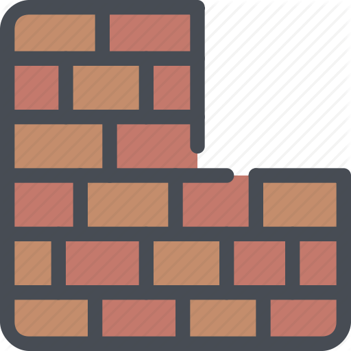 Civil, Construction, Firewall, Security, Wall Icon