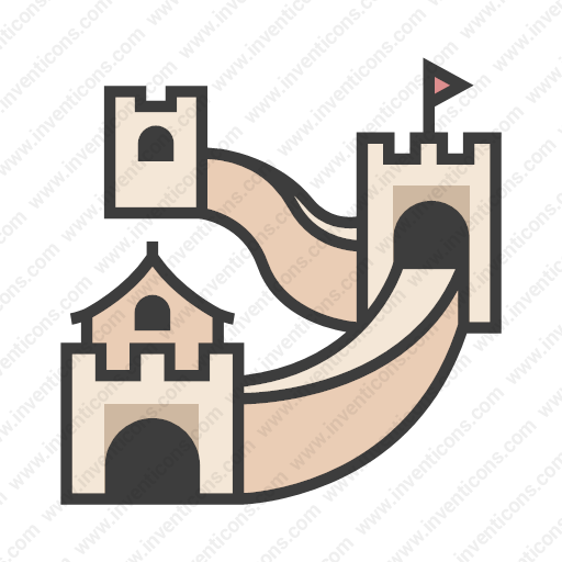 Download Great,wall Icon Inventicons
