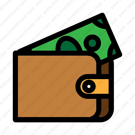 Download Wallet Icon Inventicons