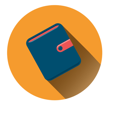 Flat Wallet Circle Icon