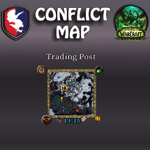 Conflictmap Minimalistic Compilations World Of Warcraft Addons