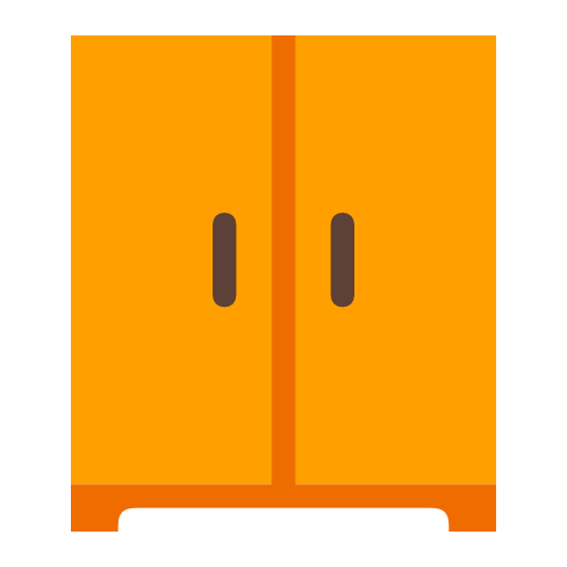 Yellow Wardrobe Icon