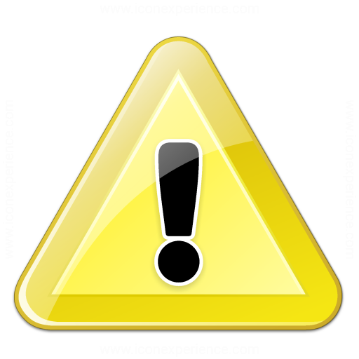 Iconexperience V Collection Sign Warning Icon