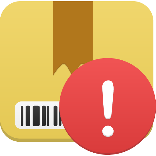 Package Warning Icon Flatastic Iconset Custom Icon Design