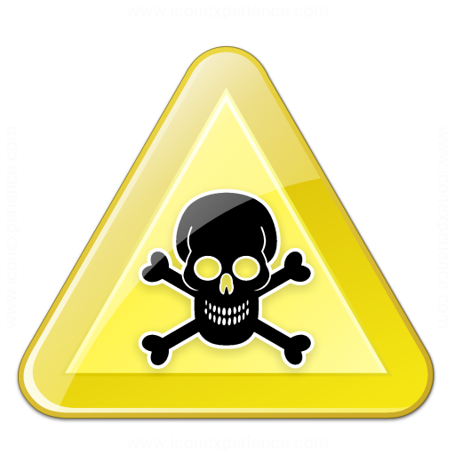 Iconexperience V Collection Sign Warning Toxic Icon