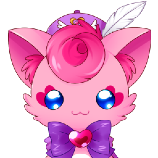 Cropped Icon Magical Warrior Diamond Heart