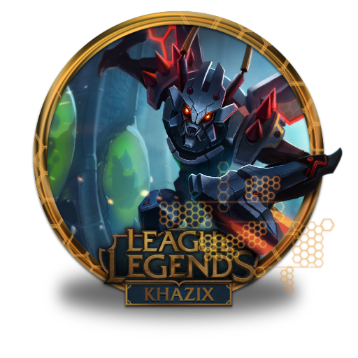 Khazix Mecha Icon League Of Legends Gold Border Iconset