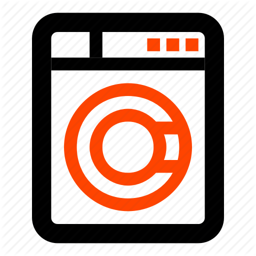 Bathroom, Laundry, Laundry Washer, Wash, Washer, Washing Machine Icon