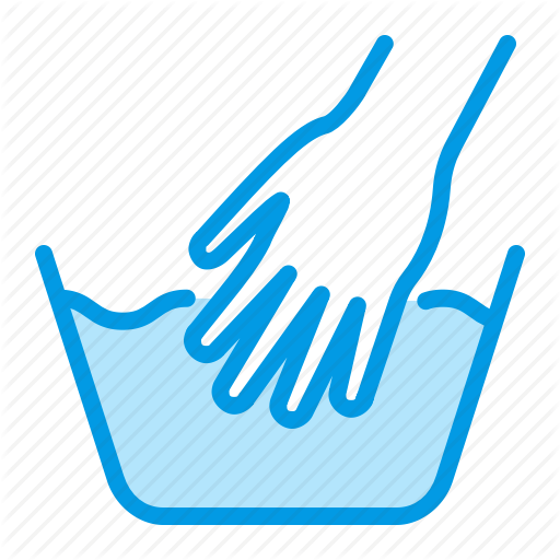 Hand, Laundry, Wash, Washing Icon