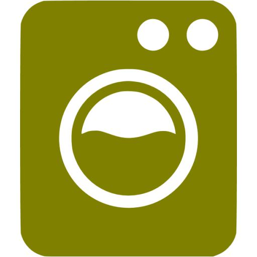 Olive Washing Machine Icon