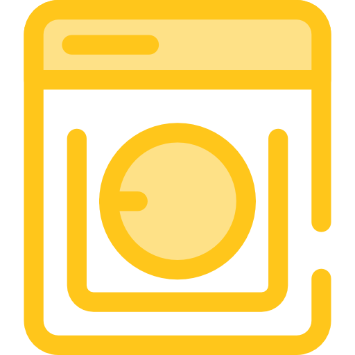 Technology, Laundry, Washer, Washing Machine Icon