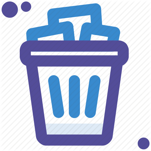 Bin, Garbage, Paper, Recycle, Trash, Waste Icon