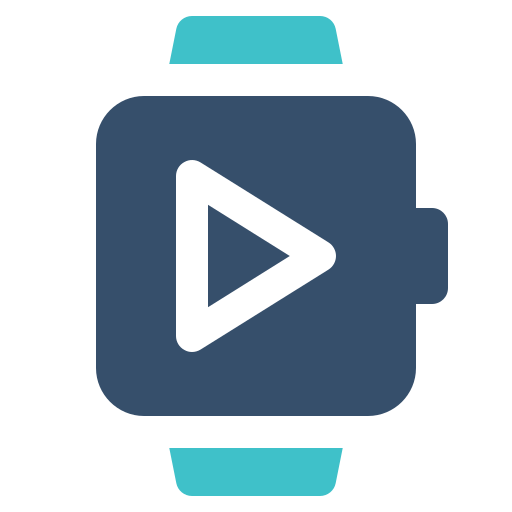 Play, Smart, Video, Watch Icon Free Of Smart Watch