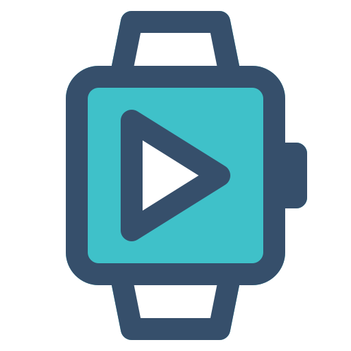 Smart, Watch, Play, Video Icon Free Of Smart Watch