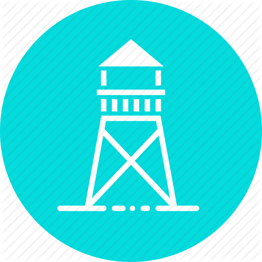 Army, Military, Tower, War, Watchtower, Zone Icon
