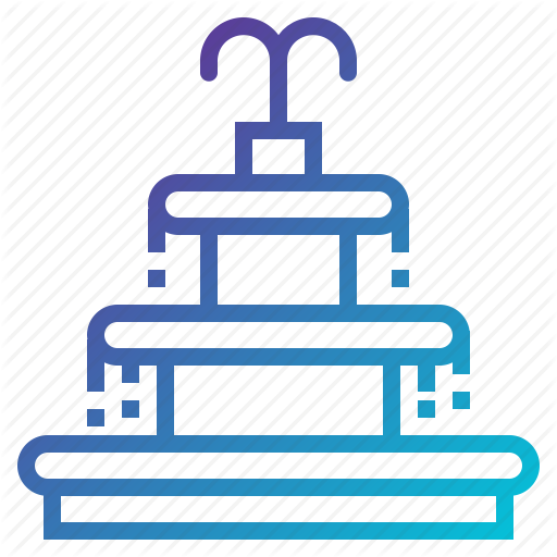 Buildings, Fountain, Garden, Park, Water Icon