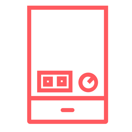 Waterheater, Linear, Monochrome Icon With Png And Vector Format