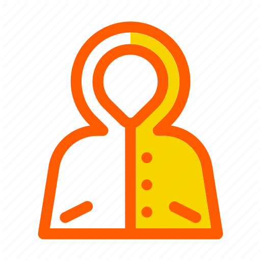 Autumn, Coat, Fall, Raincoat, Raining, Rainsuit, Waterproof Icon
