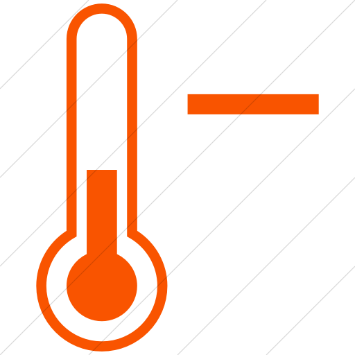Simple Orange Ocha Humanitarians Disaster Cold Wave Icon
