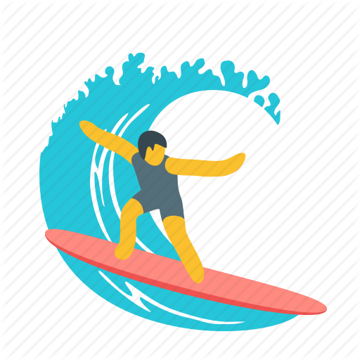 Ocean, Recreation, Sport, Sports, Surfing, Wave Icon
